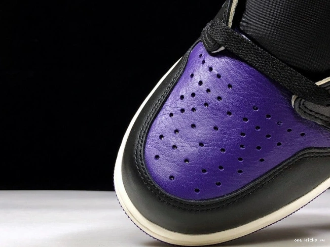 Rep Onekick Court Jordan 1 555088-501 Purple Air 0712